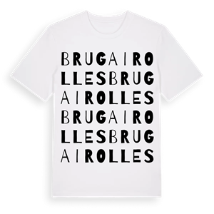Brugairolles ordlek t-shirt – ekologisk bomull t-shirt från Pinshirt