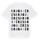 Bruguières ordlek t-shirt