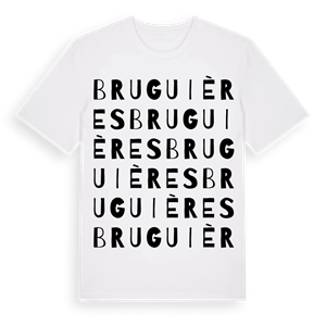 Bruguières ordlek t-shirt – ekologisk bomull t-shirt från Pinshirt
