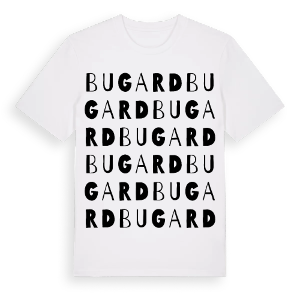 Bugard ordlek t-shirt – ekologisk bomull t-shirt från Pinshirt