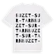 Buzet-sur-Tarn ordlek t-shirt
