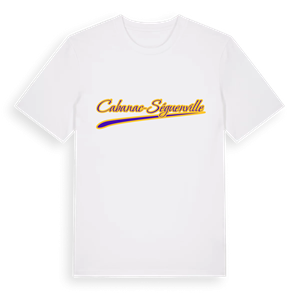 Cabanac-Séguenville baseball t-shirt – ekologisk bomull t-shirt från Pinshirt