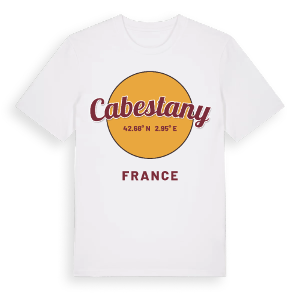 Cabestany cirkel t-shirt – ekologisk bomull t-shirt från Pinshirt