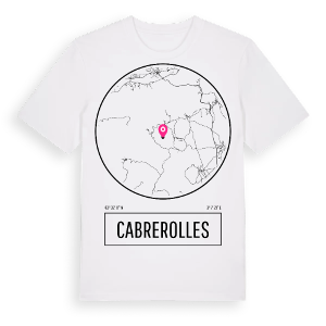 Cabrerolles t-shirt – ekologisk bomull t-shirt från Pinshirt