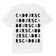 Cadours ordlek t-shirt