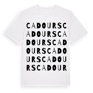 Cadours ordlek t-shirt – ekologisk bomull t-shirt från Pinshirt