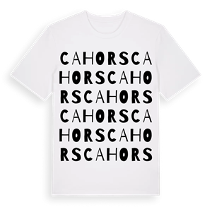 Cahors ordlek t-shirt – ekologisk bomull t-shirt från Pinshirt