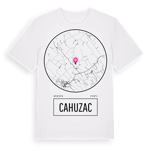 Cahuzac t-shirt – ekologisk bomull t-shirt från Pinshirt