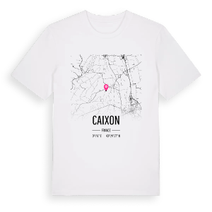 Caixon karta t-shirt – ekologisk bomull t-shirt från Pinshirt
