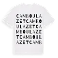 Camboulazet ordlek t-shirt