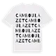 Camboulazet ordlek t-shirt