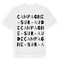 Campagne-sur-Aude ordlek t-shirt