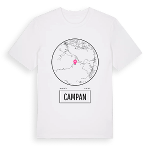 Campan t-shirt – ekologisk bomull t-shirt från Pinshirt