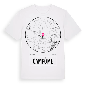 Campôme t-shirt – ekologisk bomull t-shirt från Pinshirt