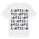 Canté ordlek t-shirt