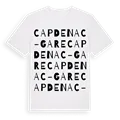 Capdenac-Gare ordlek t-shirt