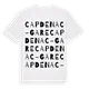Capdenac-Gare ordlek t-shirt