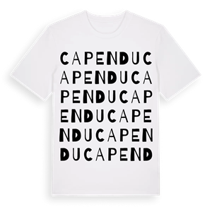 Capendu ordlek t-shirt – ekologisk bomull t-shirt från Pinshirt
