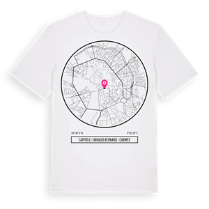 Capitole / Arnaud Bernard / Carmes t-shirt – ekologisk bomull t-shirt från Pinshirt