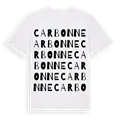 Carbonne ordlek t-shirt