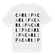 Carlipa ordlek t-shirt