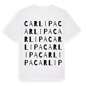 Carlipa ordlek t-shirt – ekologisk bomull t-shirt från Pinshirt
