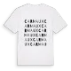 Carmaux ordlek t-shirt
