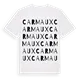 Carmaux ordlek t-shirt