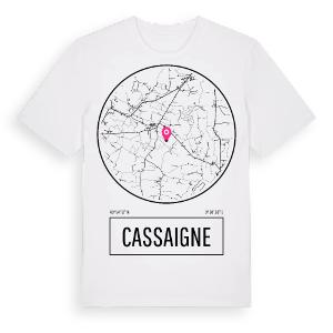 Cassaigne t-shirt – ekologisk bomull t-shirt från Pinshirt