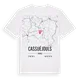 Cassuéjouls karta t-shirt