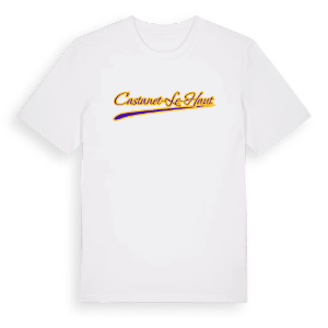 Castanet-le-Haut baseball t-shirt – ekologisk bomull t-shirt från Pinshirt