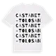 Castanet-Tolosan ordlek t-shirt