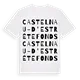Castelnau-d'Estrétefonds ordlek t-shirt