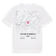 Castelnau-de-Mandailles karta t-shirt
