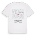Castelnau-Rivière-Basse karta t-shirt