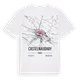 Castelnaudary karta t-shirt