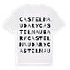 Castelnaudary ordlek t-shirt