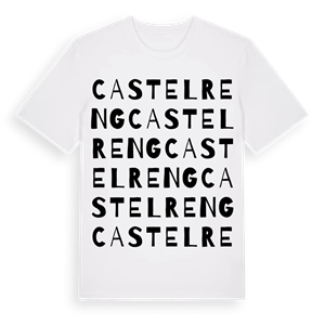 Castelreng ordlek t-shirt – ekologisk bomull t-shirt från Pinshirt