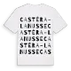 Castéra-Lanusse ordlek t-shirt