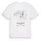 Castillon-de-Larboust karta t-shirt
