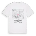 Castillon-du-Gard karta t-shirt