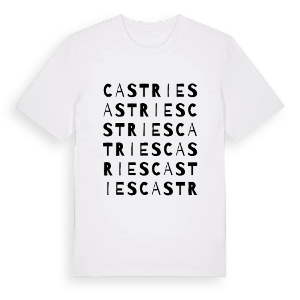 Castries ordlek t-shirt – ekologisk bomull t-shirt från Pinshirt