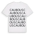 Caubous ordlek t-shirt