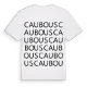 Caubous ordlek t-shirt