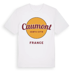 Caumont cirkel t-shirt – ekologisk bomull t-shirt från Pinshirt