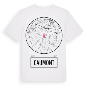 Caumont t-shirt – ekologisk bomull t-shirt från Pinshirt