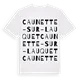 Caunette-sur-Lauquet ordlek t-shirt