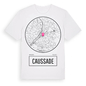 Caussade t-shirt – ekologisk bomull t-shirt från Pinshirt