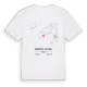 Causse-de-la-Selle karta t-shirt