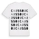 Caussou ordlek t-shirt